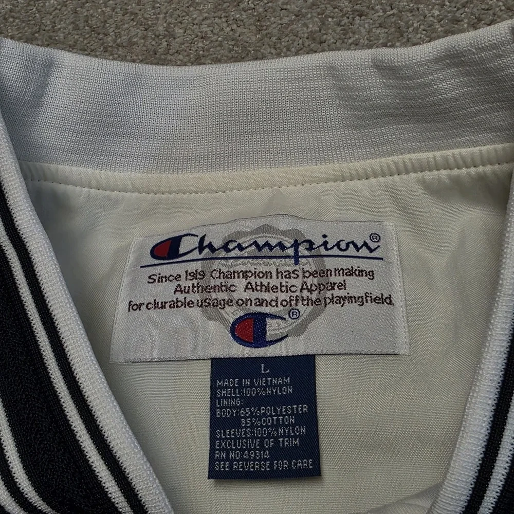 Vintage Champion Michigan Rose Bowl 2007 Pullover Jacket Windbreaker L Deadstock